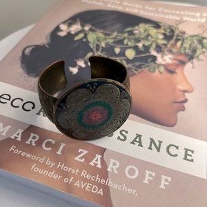 Adjustable cuff bracelet.